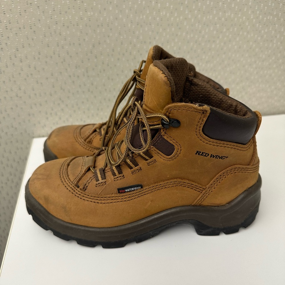 Red wings steel toed boots